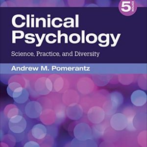 Clinical Psychology: Science, Practice, and Diversity, 5th Edition (Original PDF from Publisher)