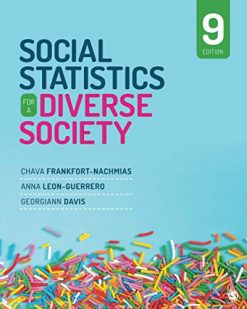 Social Statistics for a Diverse Society, 9th Edition (Original PDF from Publisher)