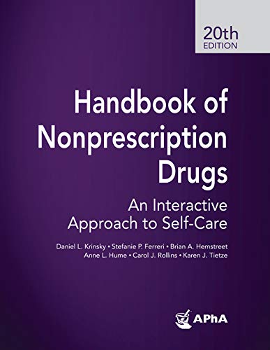 Handbook of Nonprescription Drugs: An Interactive Approach to Self-Care, 20th Edition (Converted PDF)