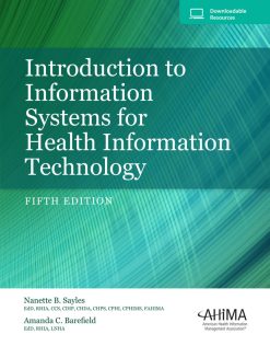 Introduction to Information Systems for Health Information Technology, 5th Edition (EPUB)