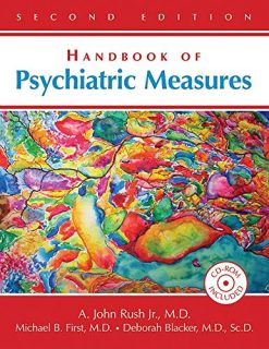 Handbook of Psychiatric Measures, Second Edition (Original PDF from Publisher)
