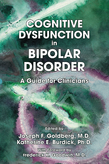 Cognitive Dysfunction in Bipolar Disorder: A Guide for Clinicians (Original PDF from Publisher)