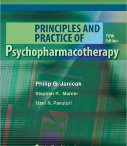 Principles and Practice of Psychopharmacotherapy, 5th Edition (Original PDF from Publisher)