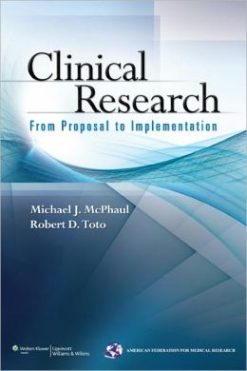 Clinical Research: From Proposal to Implementation (Original PDF from Publisher)