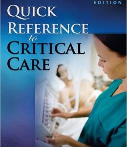 Quick Reference to Critical Care, 4th Edition (Original PDF from Publisher)
