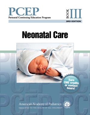 PCEP Book III: Neonatal Care, 3rd Edition (PDF)