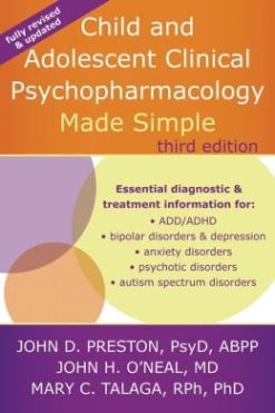 Child and Adolescent Clinical Psychopharmacology Made Simple, 3rd Edition