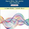 Professional Communication in Speech-Language Pathology: How to Write, Talk, and Act Like a Clinician, Fourth Edition (Original PDF from Publisher)