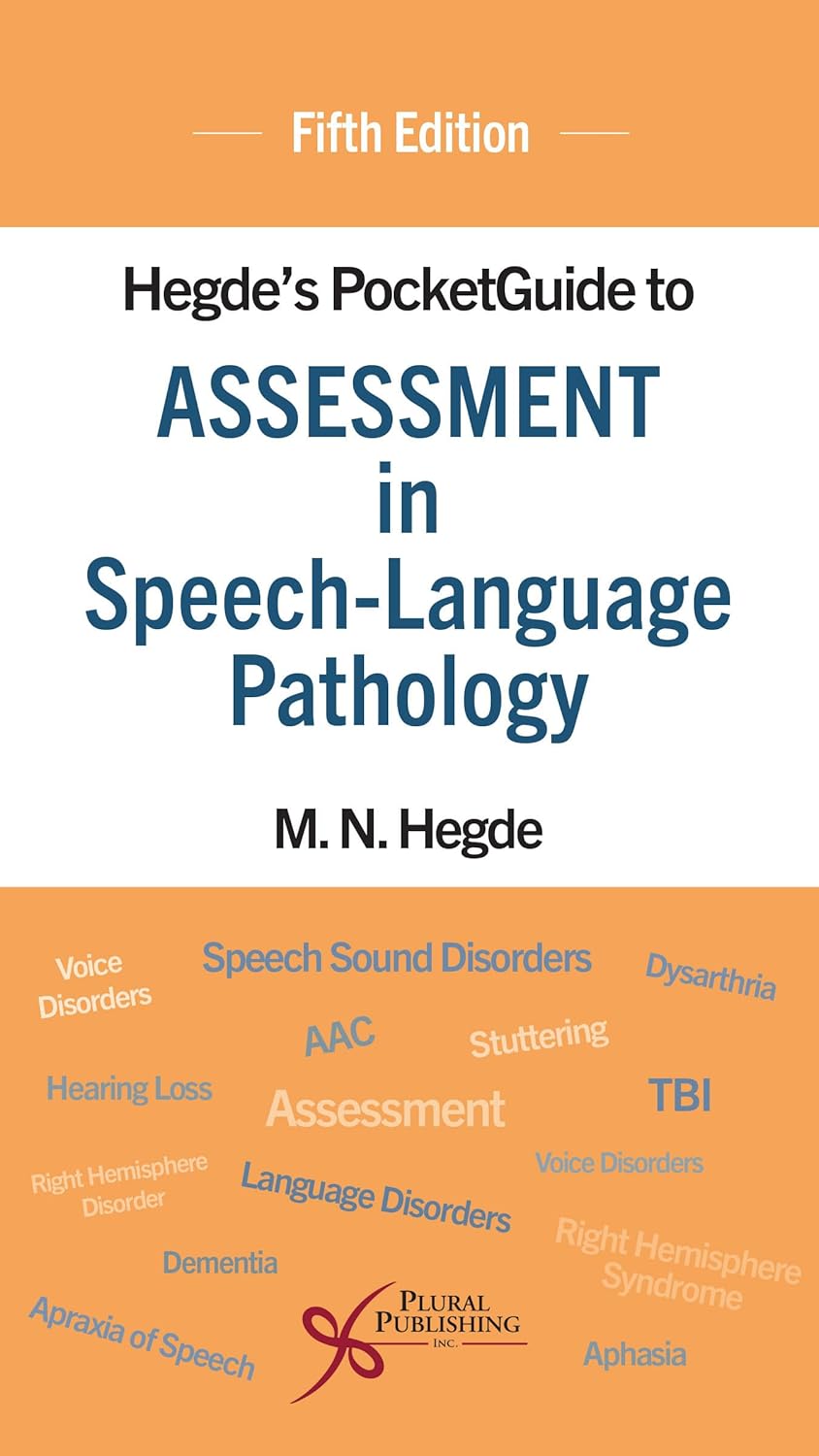 Hegde’s PocketGuide to Assessment in Speech-Language Pathology, Fifth Edition, 5th Edition (Original PDF from Publisher)
