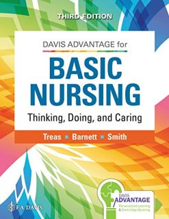 Davis Advantage for Basic Nursing: Thinking, Doing, and Caring, Third edition (EPUB)