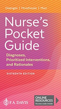 Nurse’s Pocket Guide: Diagnoses, Prioritized Interventions, and Rationales, 16th Edition (EPUB)