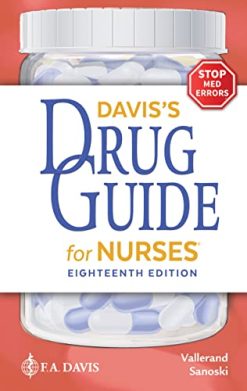 Davis’s Drug Guide for Nurses,18th Edition (EPUB)
