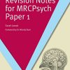 Revision Notes for MRCPsych Paper 1 (Masterpass) (Original PDF from Publisher)