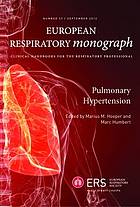 Pulmonary Hypertension (European Respiratory Monograph)