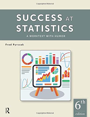 Success at Statistics: A Worktext with Humor (Original PDF from Publisher)