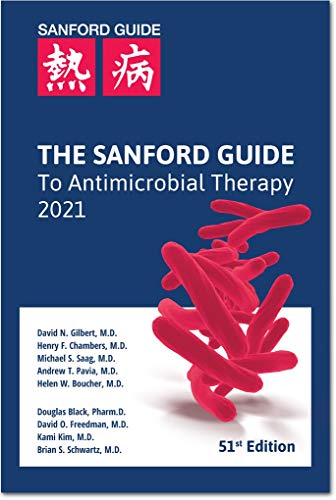 The Sanford Guide to Antimicrobial Therapy 2021, 51st edition (Scanned PDF)