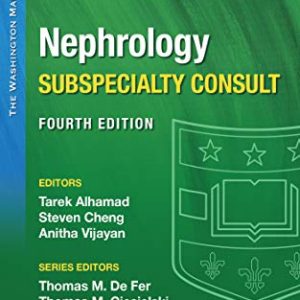 Washington Manual Nephrology Subspecialty Consult, 4th Edition (Original PDF from Publisher)