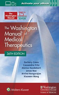 The Washington Manual of Medical Therapeutics Paperback, 36th Edition (ePub + Converted PDF)