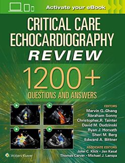 Critical Care Echocardiography Review: 1200+ Questions and Answers (EPUB3)