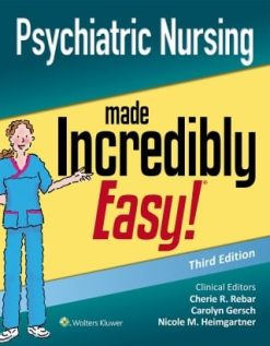 Psychiatric Nursing Made Incredibly Easy!, 3rd Edition (EPUB)