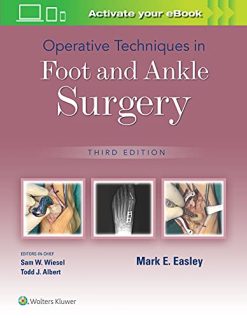 Operative Techniques in Foot and Ankle Surgery, 3rd edition (ePub3+Converted PDF)