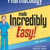 Pharmacology Made Incredibly Easy (Incredibly Easy! Series®), 5th Edition (EPUB + Converted PDF)
