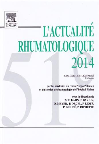 L’actualité rhumatologique 2014 (PDF)