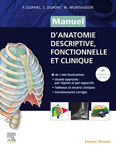 Manuel d’anatomie descriptive, fonctionnelle et clinique (EPUB3)