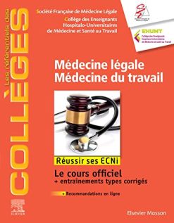 Médecine légale – Médecine du travail: Réussir les ECNi (les référentiels des collèges) (French Edition) (EPUB)