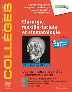 Chirurgie maxillo-faciale et stomatologie: Réussir son DFASM – Connaissances clés, 5e (Original PDF from Publisher)