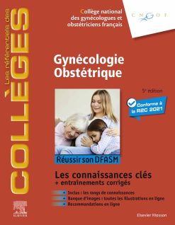 Gynécologie Obstétrique: Réussir son DFASM – Connaissances clés, 5th Edition (EPUB)