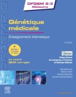 Génétique médicale: Enseignement thématique, 2nd Edition (Original PDF from Publisher)