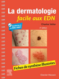 La dermatologie facile aux EDN: Fiches de synthèse illustrées, 2nd Edition (EPUB)