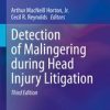 Detection of Malingering during Head Injury Litigation (3rd ed.) (Original PDF from Publisher)