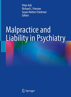 Malpractice and Liability in Psychiatry (Original PDF from Publisher)