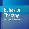 Behavior Therapy: First, Second, and Third Waves (Original PDF from Publisher)