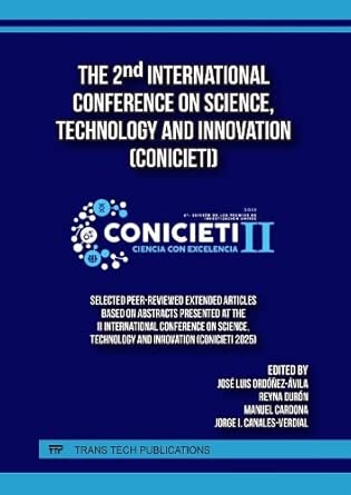 The 2nd International Conference on Science, Technology and Innovation (CONICIETI) (Original PDF from Publisher)