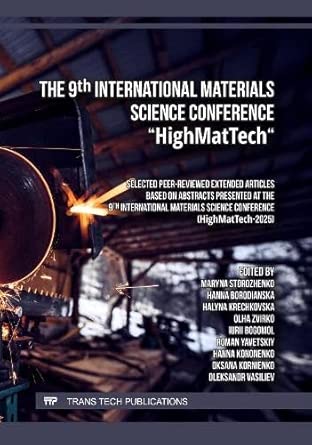 The 9th International Materials Science Conference “HighMatTech” (Original PDF from Publisher)