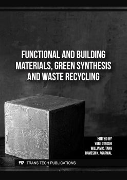 Functional and Building Materials, Green Synthesis and Waste Recycling (Original PDF from Publisher)