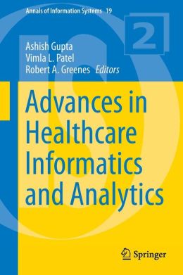 Advances in Healthcare Informatics and Analytics (Original PDF from Publisher)