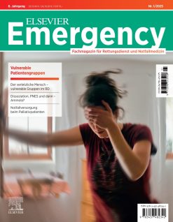 ELSEVIER Emergency. Vulnerable Patientengruppen. 1/2025: Fachmagazin für Rettungsdienst und Notfallmedizin (True PDF from Publisher)