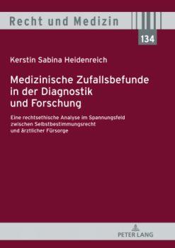 Medizinische Zufallsbefunde in der Diagnostik und Forschung (EPUB)