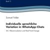 Individuelle sprachliche Variation in WhatsApp-Chats (Original PDF from Publisher)
