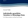 Individuelle sprachliche Variation in WhatsApp-Chats (EPUB)