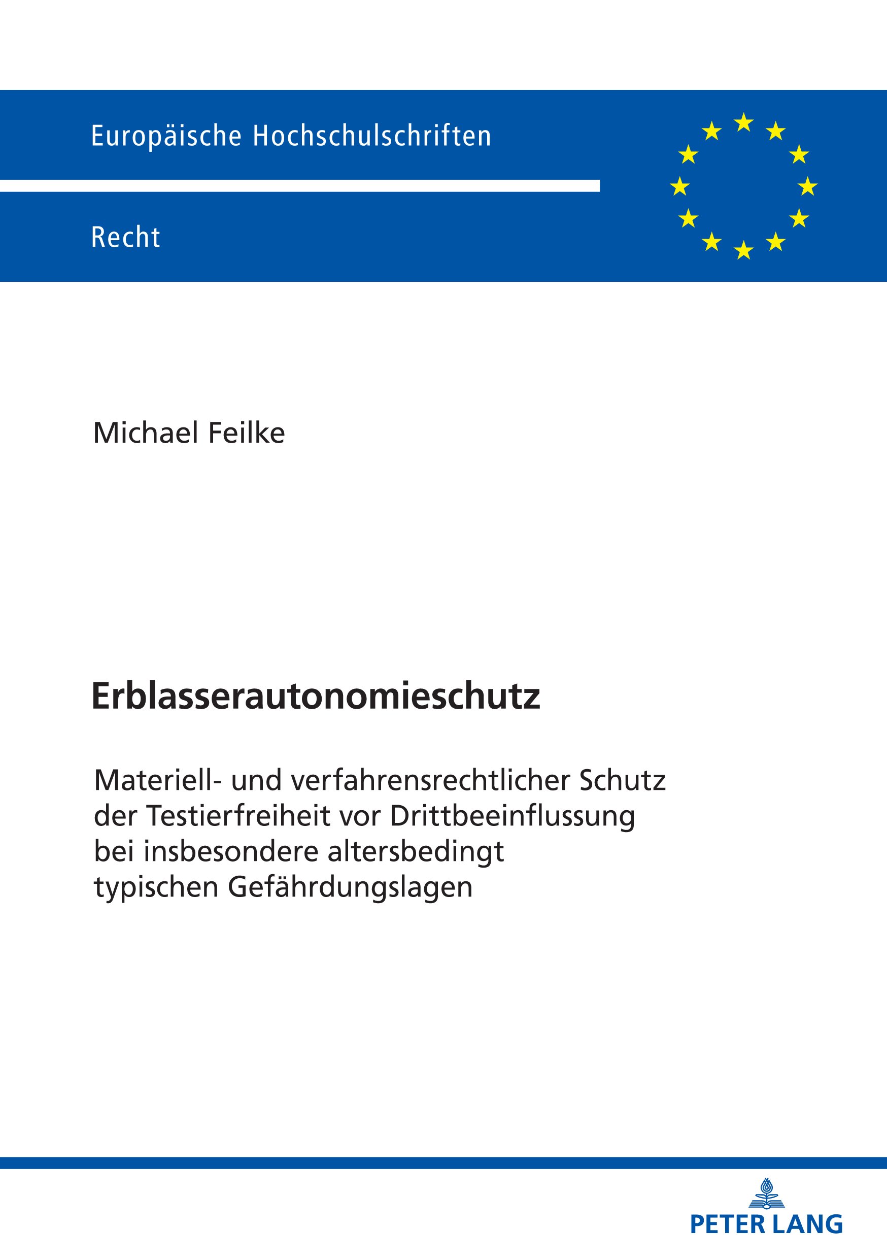 Erblasserautonomieschutz (Original PDF from Publisher)