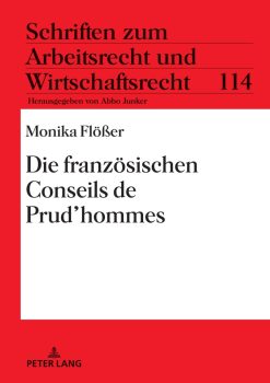 Die franzoesischen Conseils de Prud’hommes (Original PDF from Publisher)