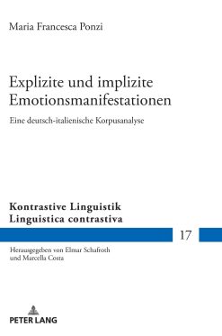 Explizite und implizite Emotionsmanifestationen (Kontrastive Linguistik / Linguistica contrastiva, 17) (German Edition) (Original PDF from Publisher)