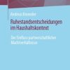 Ruhestandsentscheidungen im Haushaltskontext (Original PDF from Publisher)