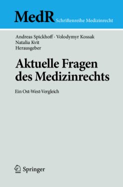 Aktuelle Fragen des Medizinrechts (Original PDF from Publisher)