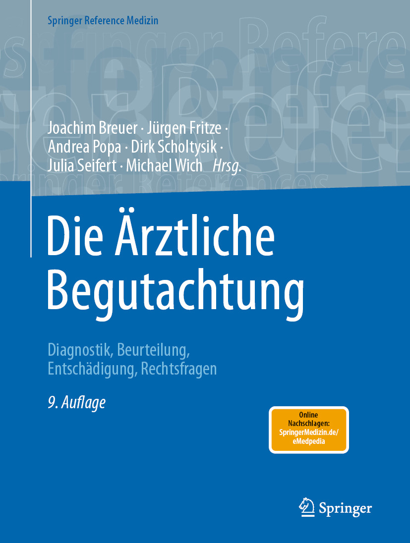 Die Ärztliche Begutachtung: Diagnostik, Beurteilung, Entschädigung, Rechtsfragen, 9th Edition (EPUB)